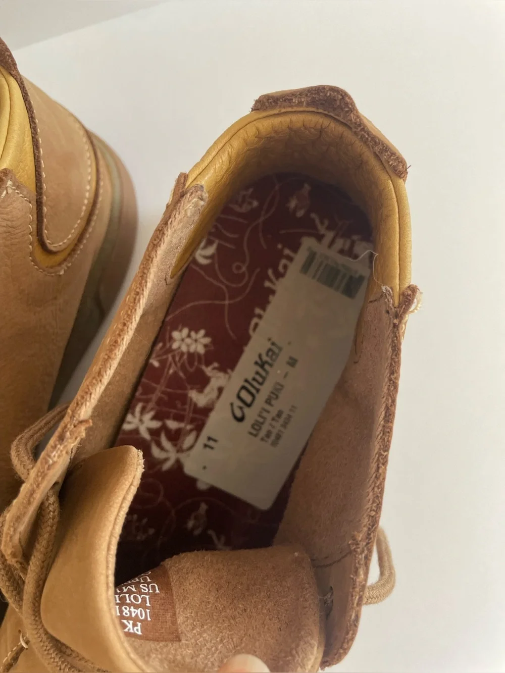 OluKai Men's Tan Leather Chukka Boots SZ 11 NWT